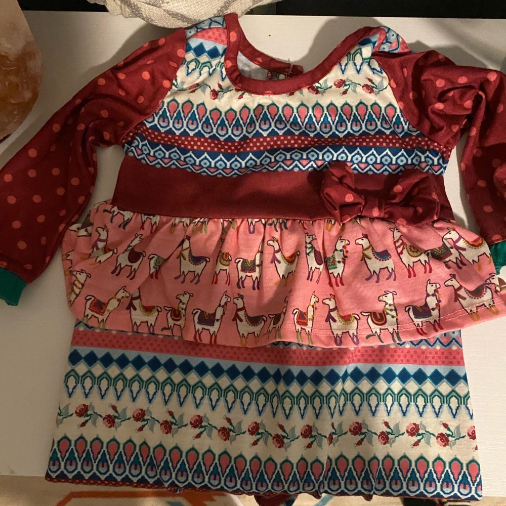 Matilda Jane One piece outfit with LLAMAS 🦙